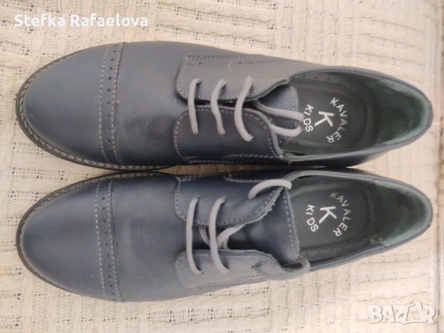 Сини обувки 34