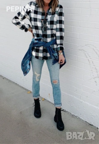 Лот дънки и риза