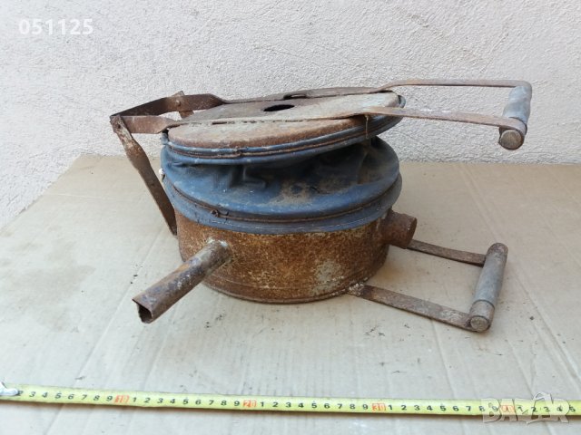 огромен мях за пръскане със сяра на асми, лозя и др. 