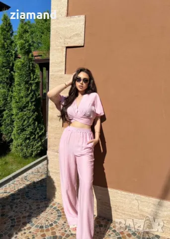 Летен комплект розов, снимка 4 - Комплекти - 48024669