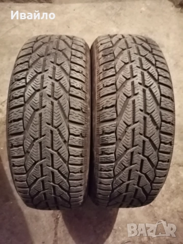 Продавам 2 броя зимни гуми 205.55.16 на 1 сезон дот 2021 Kormoran 