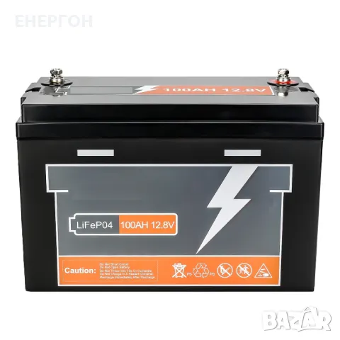 ГОТОВ 100ач 12v ТЯГОВ Lifepo4 Акумулатор Литиево желязо фосфатен лодки каравана кемпер, снимка 2 - Аксесоари и консумативи - 47733859