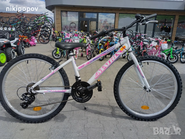 REACTOR Велосипед 24" GARDEN бял, снимка 12 - Велосипеди - 53848444