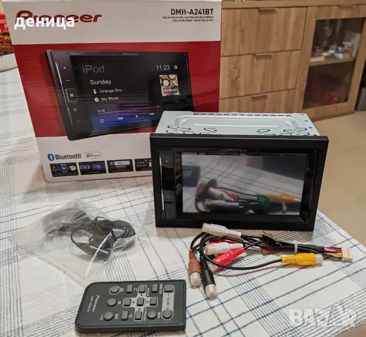 Медия PIONEER DMH-A241BT, снимка 2 - Ресийвъри, усилватели, смесителни пултове - 48358636