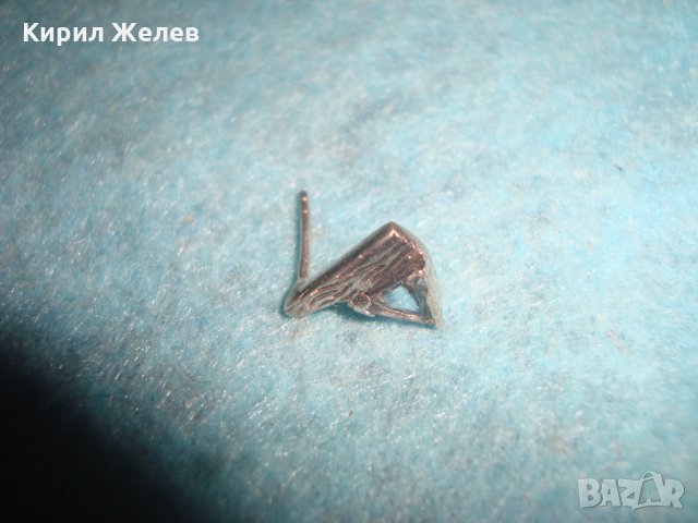 СРЕБЪРНА САПФИРЕНА АРТ ОБЕЦА ЛАКИРАНО СРЕБРО 925 ПРОБА 25614