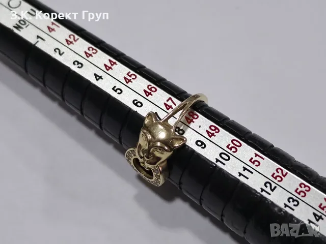 Дамски златен пръстен 14К 585 / 2,00 гр., снимка 2 - Пръстени - 55782663