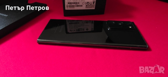 Samsung Galaxy Note20 Ultra 5G 256GB 12GB RAM Black ПЪЛЕН КОМПЛЕКТ!-неразличим от нов!, снимка 7 - Samsung - 53121566