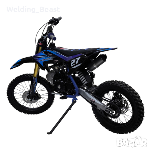 MX Sport Кросов мотор 125cc/кубика - Blue spirit, снимка 4 - Мотоциклети и мототехника - 44640921