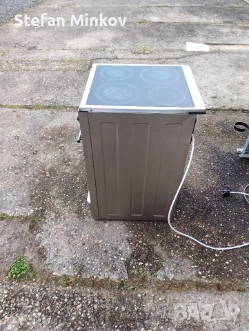 Готварска печка с керамични котлони, снимка 5 - Печки, фурни - 52788544