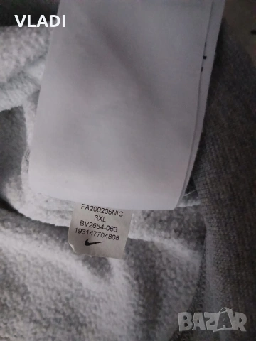 Суичър Nike - сив, снимка 4 - Суичъри - 47472827