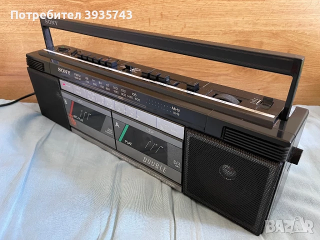 SONY CFS-W35L boombox , снимка 3 - Радиокасетофони, транзистори - 50755010