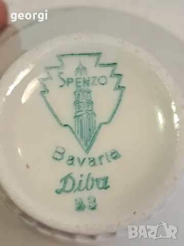 пет немски двойни сета за кафе фин костен порцелан 21/3, снимка 8 - Сервизи - 49176121