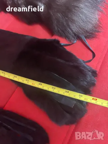 Яки естествен косъм лисица, снимка 4 - Шалове - 50026436