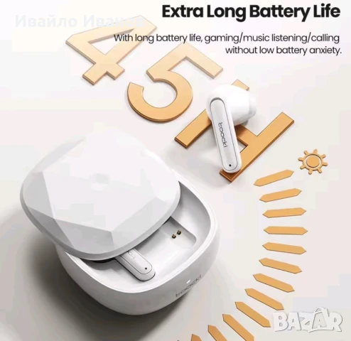 Блутут слушалки Toocki TWS + ENC, снимка 3 - Bluetooth слушалки - 51082576