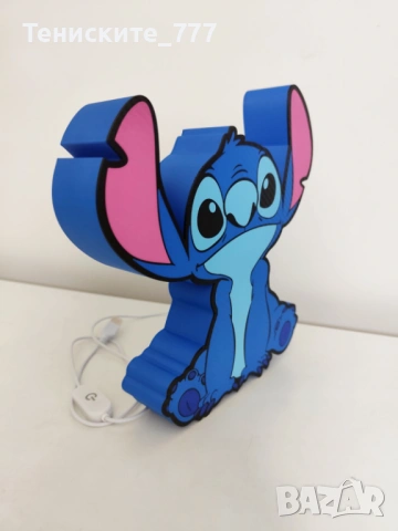 3д лампа Stitch, снимка 3 - Настолни лампи - 53659763