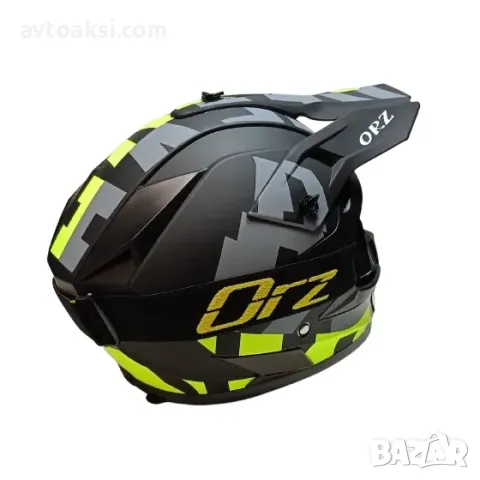 Каска Крос/Атв/Мотор с Очила ORZ комплект 4-ри цвята, снимка 9 - Аксесоари и консумативи - 49332772