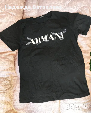 Мъжка блуза Emporio Armani XL, снимка 2 - Блузи - 56153991