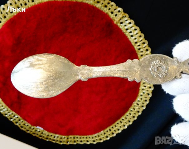 Лъжица от калай за скиори. , снимка 4 - Антикварни и старинни предмети - 39968040