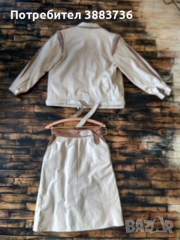 Кожено сако и пола с най-добро качество-ест.кожа, снимка 6 - Сака - 52547046