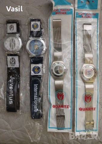 Часовници Интер, Юве, Рома, Реал, Англия