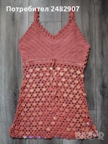 Ефектна плажна рокля, снимка 2 - Рокли - 49136441