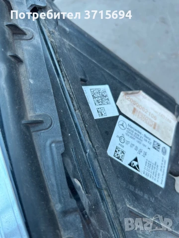 Ляв фар за Mercedes w205 фейс, снимка 3 - Части - 51234448