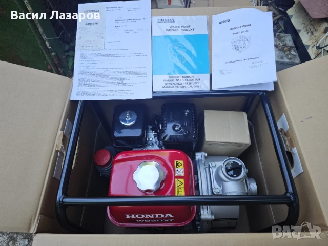 Бензинова водна помпа HONDA WB20XT3 DRX, снимка 2 - Водни помпи - 50771048