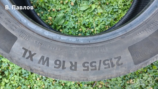 Летни гуми Continental 215/55/16, снимка 4 - Гуми и джанти - 51306159