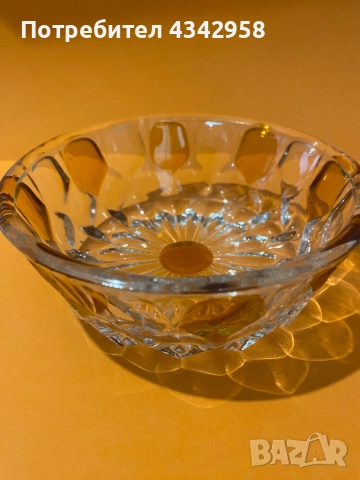 Кристална винтидж бонбониера.1960г., снимка 2 - Антикварни и старинни предмети - 52839100