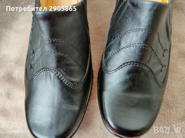 Нови кожени български обувки, снимка 7 - Дамски обувки на ток - 42299645