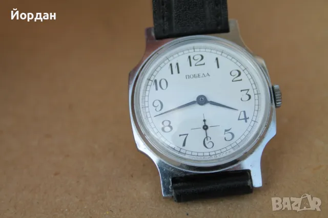 СССР мъжки часовник ''Победа'', снимка 2 - Антикварни и старинни предмети - 47777823