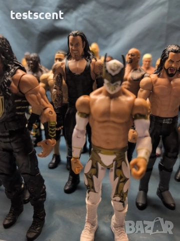 Екшън фигурки от лична колекция WWE Mattel Jakks разпродажба elite basic , снимка 10 - Фигурки - 49985381