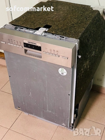 Съдомиялна Siemens за полувграждане 45 см Серия iQ500, снимка 3 - Съдомиялни - 53198326