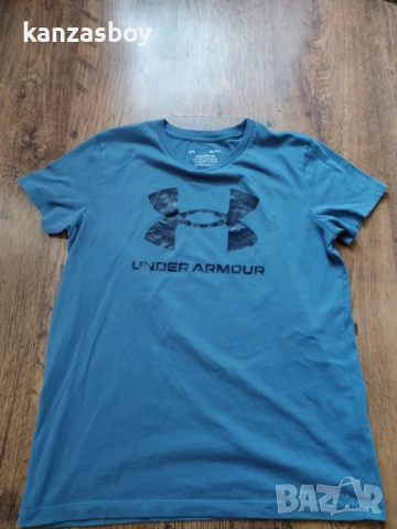 Under Armour - страхотна мъжка тениска M УМАЛЕНА, снимка 3 - Тениски - 51171587