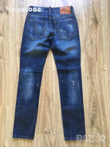 Dsquared2 мъжки дънки от ликвидация на магазин, размер 42, снимка 2 - Дънки - 51324935