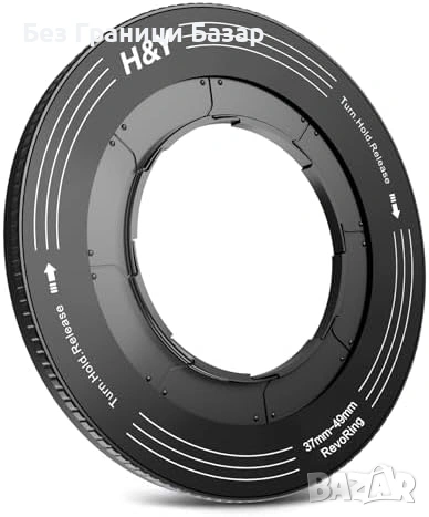 Нов Регулируем адаптерен пръстен H&Y RevoRing 37-49мм 52мм за фотоапарат