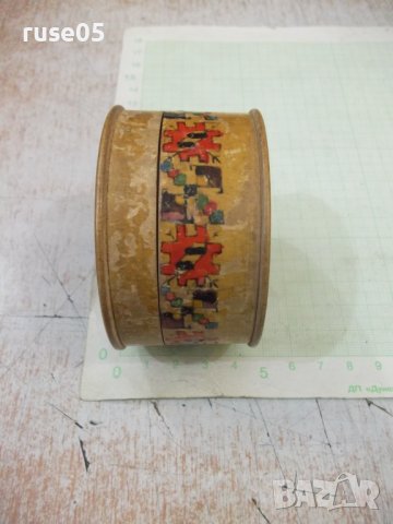 Кутийка кръгла стара дървена, снимка 3 - Други ценни предмети - 41668882