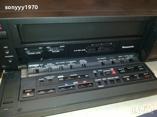 PANASONIC NV-FS100 HQ HIFI STEREO-ВНОС GERMANY 1108231442, снимка 6 - Плейъри, домашно кино, прожектори - 41825856