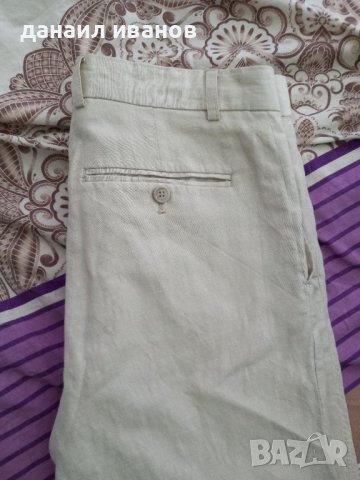 Панталон 100% лен 48 размер /М/по етикет , снимка 1