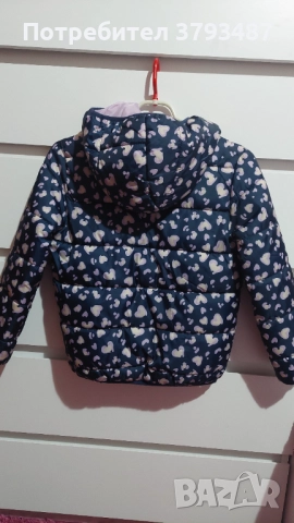 Детски якета за момиче,размер 128,7-8 г, снимка 4 - Детски якета и елеци - 52522607