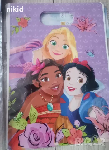 Принцеси Ариел Рапунцел Жасмин Белл Снежанка Аурора 10 бр торбички за лакомства подарък рожден ден , снимка 5 - Подаръци за рожден ден - 21335408