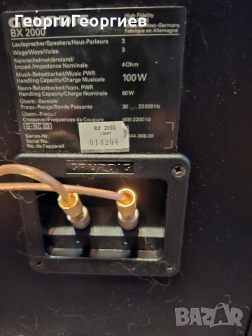 GRUNDIG BX 2000, снимка 6 - Тонколони - 53696887