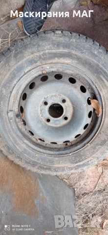 Железни джанти 4 х100 13", снимка 2 - Гуми и джанти - 51699726