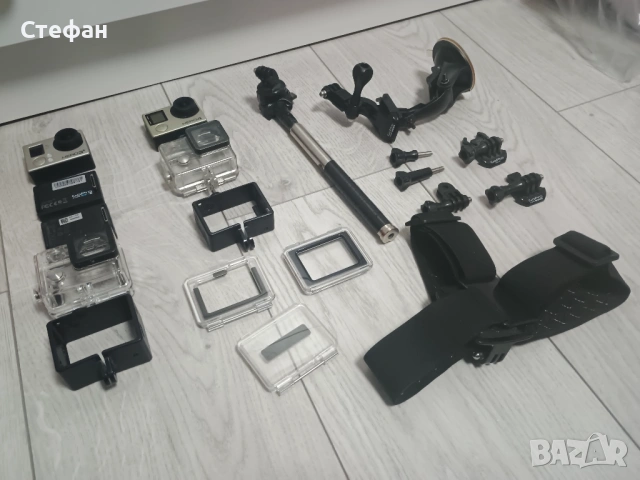 2 броя екшън камери GoPro Hero3+ , Hero4, снимка 4 - Камери - 53261021