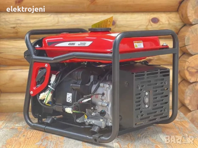 4 КW Инверторни Бензинови Генератори - монофазен - ИНВЕРТОРЕН ГЕНЕРАТОР ЗА ТОК - Промоция, снимка 4 - Генератори - 52997143