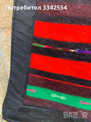 ПРЕСТИЛКА ВЪЛНА ТЪКАНА СТАРИННА ЕТНИКА, снимка 6 - Антикварни и старинни предмети - 51545690