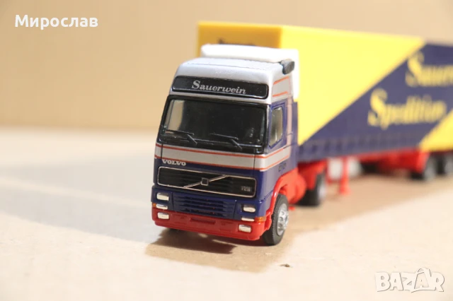ALBEDO 1/87 H0 VOLVO ВЛЕКАЧ КАМИОН ТИР КОЛИЧКА МОДЕЛ, снимка 4 - Колекции - 50488678