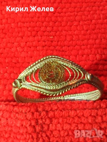 СТАРИНЕН ВЪЗРОЖДЕНСКИ ФИЛИГРАНЕН МАЙСТОРСКА ЮВЕЛИРНА РЪЧНА ИЗРАБОТКА ПРЪСТЕН 21686