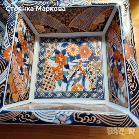 Керамична салатиера от 5 части, снимка 4 - Форми - 53300898