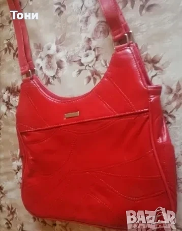 Нова Кожена Дамска Чанта , снимка 2 - Чанти - 53729731